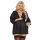 Peniuar Ramona SoftLine Collection czarny 2XL