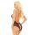 Body siateczkowe erotyczne Pamela SoftLine czarne M/L
