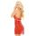 Baby doll Melania siateczkowa koronkowa czerwona M/L SoftLine