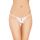 Koronkowe stringi open crotch SoftLine 2426 białe S/L