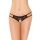 Koronkowe stringi SoftLine Collection 2438 czarne M/L