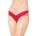 Stringi koronkowe SoftLine 2438 czerwone M/L