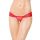 Koronkowe stringi SoftLine Collection 2443 czerwone M/L