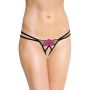 Stringi erotyczne SoftLine 2448 czarne S/L - 3