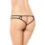 Stringi erotyczne SoftLine 2448 czarne S/L - 2