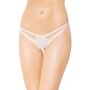 Stringi koronkowe SoftLine 2454 białe S/L - 3