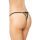 Stringi koronkowe z frędzelkami SoftLine 2458 czarne S/L