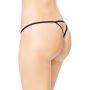 Stringi siateczkowe z rozcięciem SoftLine 2460 czarne S/L - 3