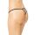 Mini stringi z cyrkoniami i wycięciem SoftLine 2461 czarne S/L