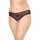 Stringi koronkowe SoftLine Collection Plus Size czarne 3XL