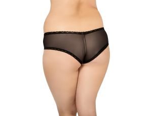Stringi Plus Size 2469 SoftLine czarny XL
