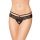 Koronkowe stringi SoftLine 2475 czarne M/L