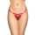 Stringi koronkowe SoftLine Collection 2494 czerwone S/M