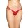 Stringi koronkowe SoftLine Collection czerwone S/M