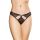 Stringi koronkowe SoftLine Collection czarne S/M
