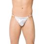 Prowokacyjne stringi SoftLine 4420 białe S/L - 3