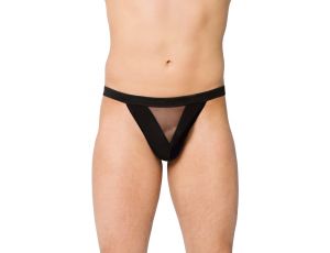 Stringi prowokacyjne SoftLine 4426 czarne S/L