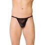 Stringi prowokacyjne SoftLine 4434 czarne S/L - 3