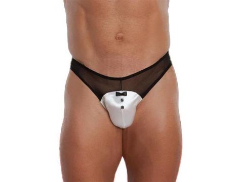 Stringi siateczkowe SoftLine 4467 biały XL