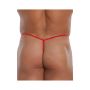 Odważne stringi męskie SoftLine 4470 czerwone S/L - 3