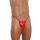 Odważne stringi męskie SoftLine 4470 czerwone S/L