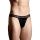 Eleganckie cieniutkie stringi męskie SoftLine 4486 czarne XL