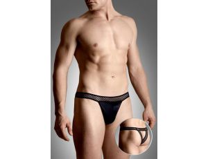 Stringi męskie SoftLine 4486 czarne M/L