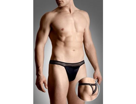 Stringi męskie SoftLine 4486 czarne M/L