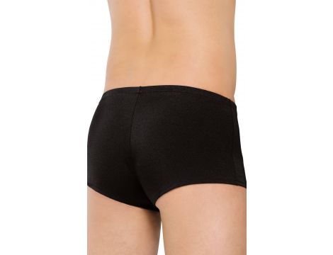 Szorty lycrowe z zamkami SoftLine 4500 czarne XL