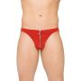Stringi męskie z błyskawicznym zamkiem SoftLine 4501 czerwone M/L - 3