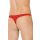 Stringi siateczkowe prowokacyjne SoftLine 4502 czerwone XL