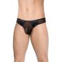 Stringi męskie wycięte SoftLine 4519 czarne M/L - 2