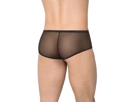 Slipy męskie siateczkowe erotyczne SoftLine 4520 czarne M/L