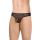 Stringi męskie super wycięte SoftLine 4525 czarne XL