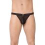 Stringi męskie wycięte SoftLine 4526 czarne One Size - 3