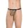 Stringi męskie panterkowe SoftLine 4528 OneSize