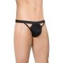Stringi męskie super wycięte SoftLine 4530 czarne OneSize - 2