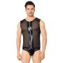 Siateczkowa koszulka i szorty SoftLine 4606 czarne M/L - 2