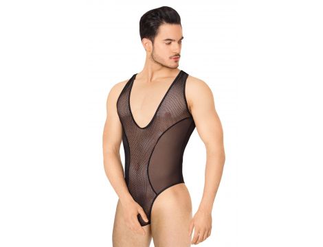 Body siateczkowe SoftLine 4609 czarny M/L - 2