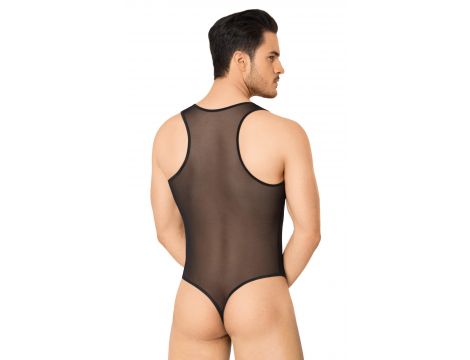 Body siateczkowe SoftLine 4609 czarny M/L