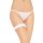 Elegancka podwiązka siateczkowa z cyrkoniami SoftLine 7406 biała S/L
