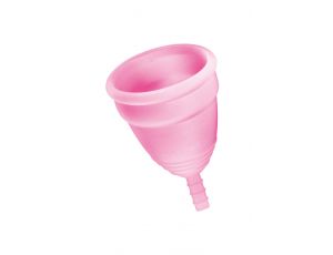 Kubeczek menstruacyjny Yoba silikonowy różowy S