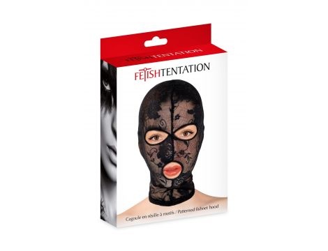 Maska koronkowa Fetish Tentation polyester - 2
