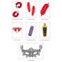 Zestaw Walentynkowy Pleasure Box Concorde z BDSM i wibratorem - 6