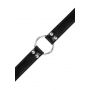 Knebel z metalowym pierścieniem Fetish Tentation czarny 48 mm - 5