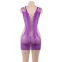 DRESS H3161 PURPLE (Size: TU) - 5