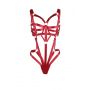Regulowany body harness Paris Hollywood czerwony - 5