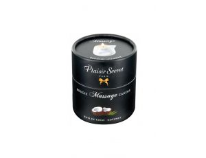 Świeca do masażu kokosowa Plaisir Secret 80 ml