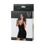 Sukienka wetlook Naomi Glossy czarna S - 3