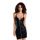 Sukienka wetlook Naomi Glossy czarna S